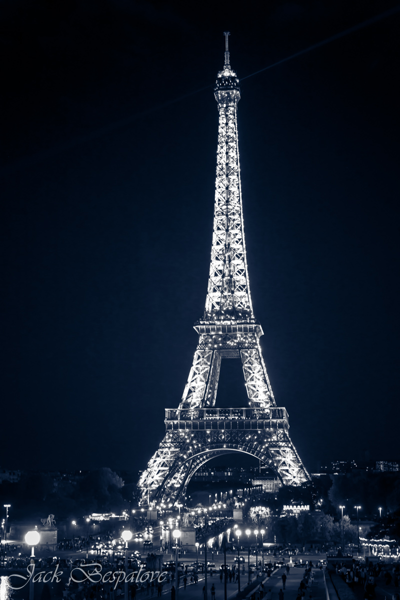 The Eiffel Tower at Night